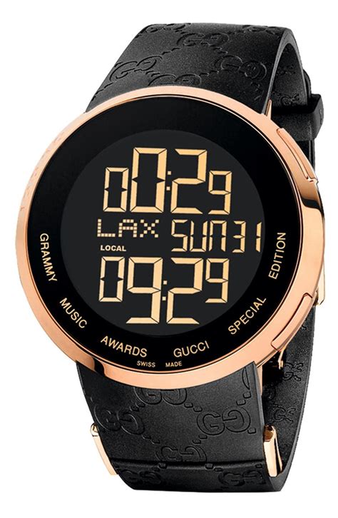 gucci digital watch grammy edition|Gucci Grammy edition watch price.